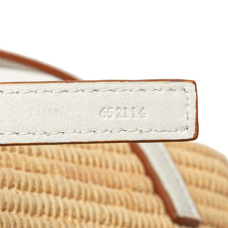 Loewe Small Raffia Square Basket Bag