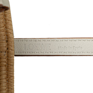 Loewe Small Raffia Square Basket Bag