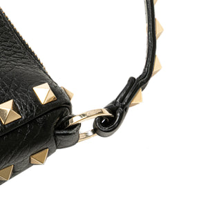 Valentino Small Pebbled Calfskin Rockstud Satchel