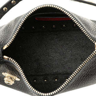 Valentino Small Pebbled Calfskin Rockstud Satchel
