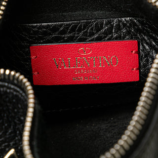 Valentino Small Pebbled Calfskin Rockstud Satchel