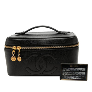 Chanel CC Caviar Vanity Bag