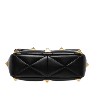 Valentino Medium Nappa Roman Stud Satchel