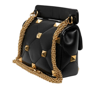 Valentino Medium Nappa Roman Stud Satchel