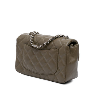 Chanel ‪Mini Rectangular Classic Caviar Single Flap