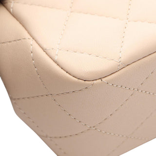 Chanel Mini Rectangular Classic Lambskin Top Handle Flap