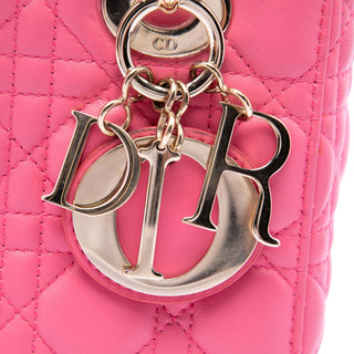 Dior Small Lambskin Cannage My ABCDior Lady Dior