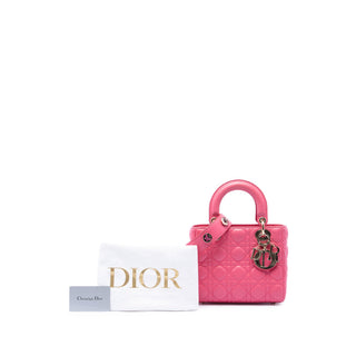 Dior Small Lambskin Cannage My ABCDior Lady Dior