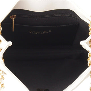 Chanel CC Quilted Lambskin Shoulder Bag