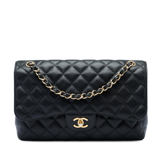 Chanel Jumbo Classic Caviar Double Flap