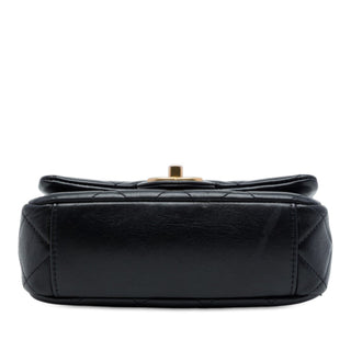 Chanel Mini CC Quilted Calfskin Multi Chain Single Flap