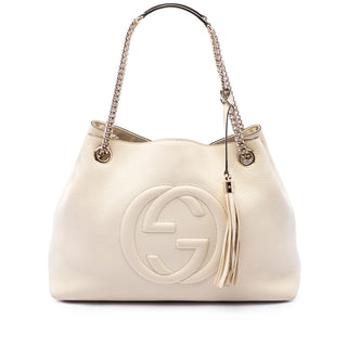 Gucci Medium Calfskin Soho Chain Tote
