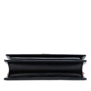 Saint Laurent Medium Suede and Calfskin Monogram Sunset Top Handle Bag