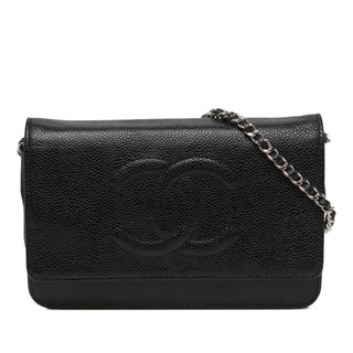 Chanel CC Caviar Timeless Wallet on Chain