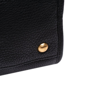 Prada Vitello Daino Zip Top Satchel