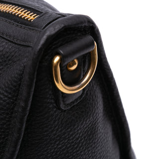 Prada Vitello Daino Zip Top Satchel