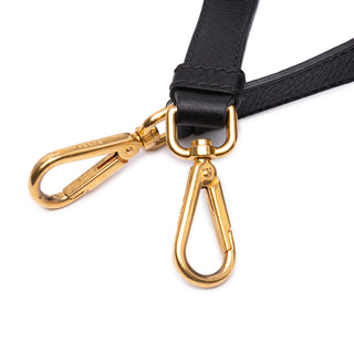 Prada Vitello Daino Zip Top Satchel