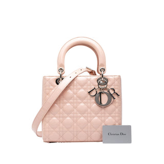 Dior Medium Patent Cannage Lady Dior