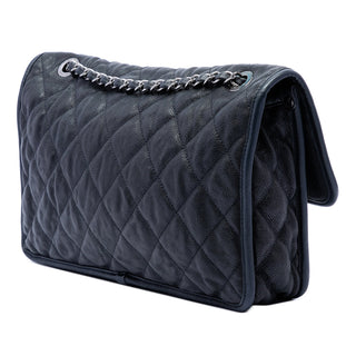Chanel Medium Quilted Caviar French Riviera Flap