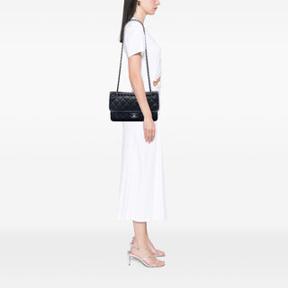 Chanel Medium Quilted Caviar French Riviera Flap