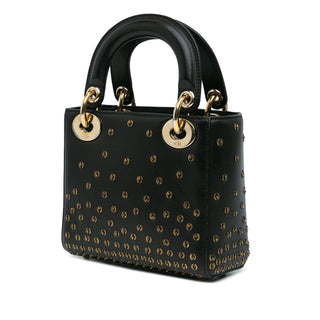 Lady Dior Mini Calfskin Embellished