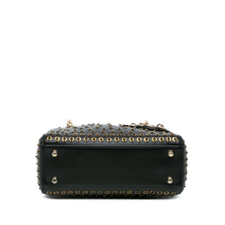 Lady Dior Mini Calfskin Embellished