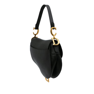 Dior Grained Calfskin Saddle Bag
