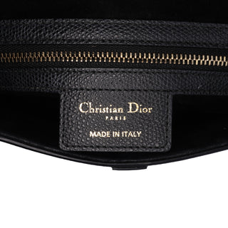 Dior Grained Calfskin Saddle Bag