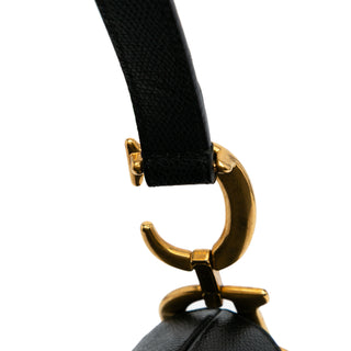 Dior Grained Calfskin Saddle Bag