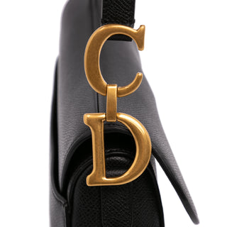 Dior Mini Grained Calfskin Saddle