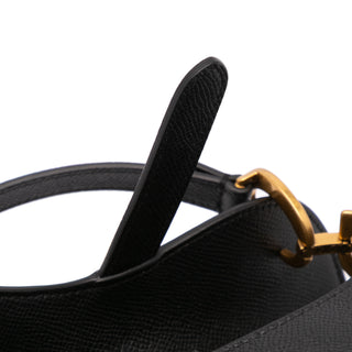Dior Mini Grained Calfskin Saddle