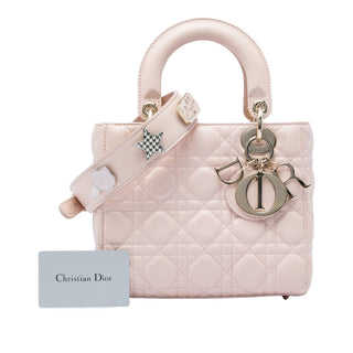 Dior Small Lambskin Cannage MyABCDior Lady Dior