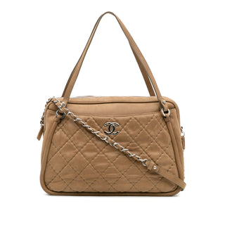 Chanel Iridescent Calfskin Relax CC Satchel