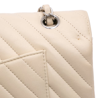 Chanel Medium Classic Chevron Lambskin Double Flap