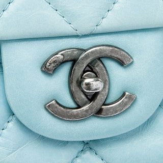 Chanel Large Quilted Aged Calfskin Coco Soft Flap