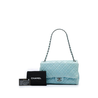 Chanel Large Quilted Aged Calfskin Coco Soft Flap
