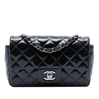 Chanel Mini Rectangular Classic Patent Single Flap