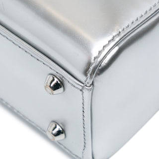 Lady Dior Mini Metallic Patent Lady