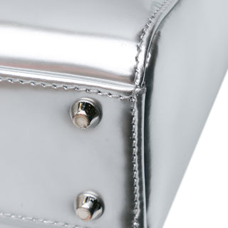 Lady Dior Mini Metallic Patent Lady