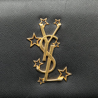 Ysl Grain De Poudre Star Monogram Wallet On Chain