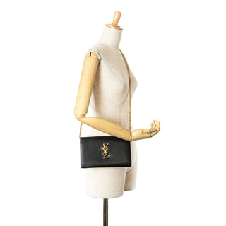 Ysl Grain De Poudre Star Monogram Wallet On Chain