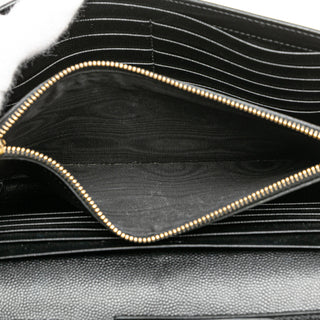Ysl Grain De Poudre Star Monogram Wallet On Chain