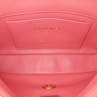 Chanel Mini Lambskin Pending CC Flap