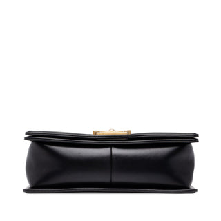Chanel Old Medium Quilted Lambskin Boy Flap