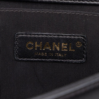 Chanel Old Medium Quilted Lambskin Boy Flap