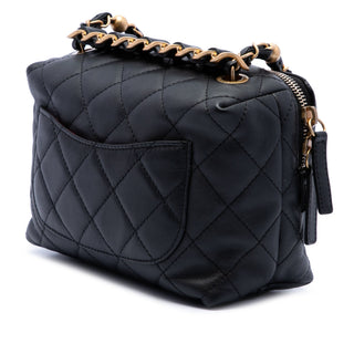 Chanel Mini CC Quilted Lambskin Bowling Bag