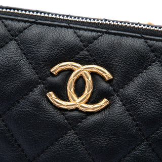 Chanel Mini CC Quilted Lambskin Bowling Bag