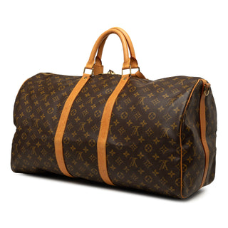 Louis Vuitton Monogram Keepall Bandouliere 55
