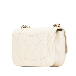 Chanel Small Quilted Caviar Studded Chain Handle Flap