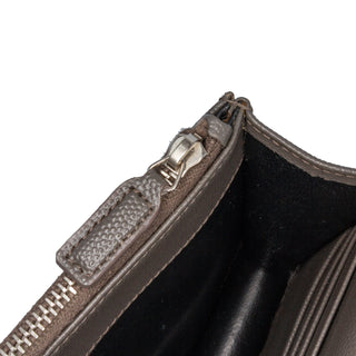 Ysl Grain De Poudre Chevron Monogram Envelope Chain